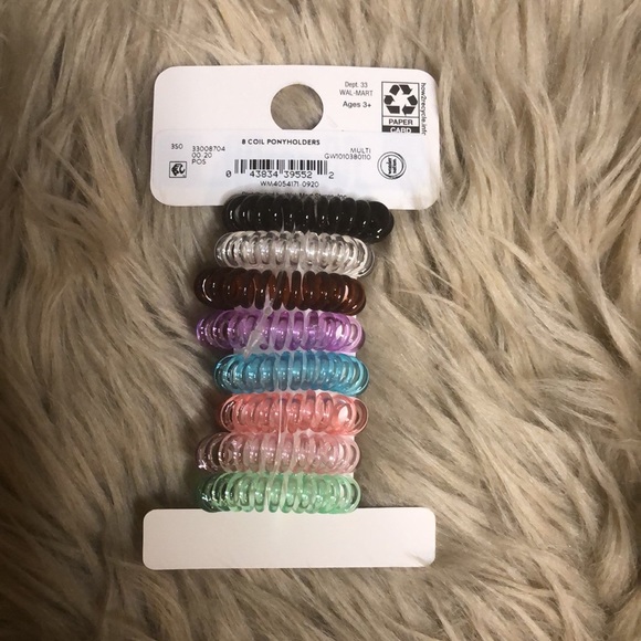 2for $15 Wonder Nation 8 coil pony holders(bundle 2 items) - Picture 2 of 2